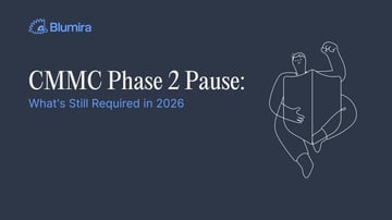 CMMC Phase 2 pause blog header image