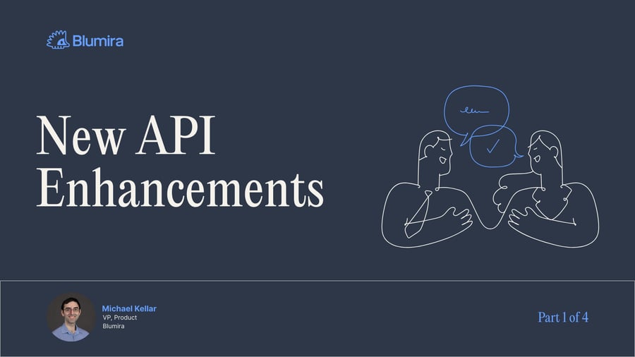 Blumira new API two-way enhancements
