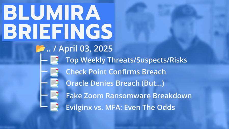 Blumira Briefings: Disclosure Drama, Ransomware Breakdown, and MFA Bypass Techniques