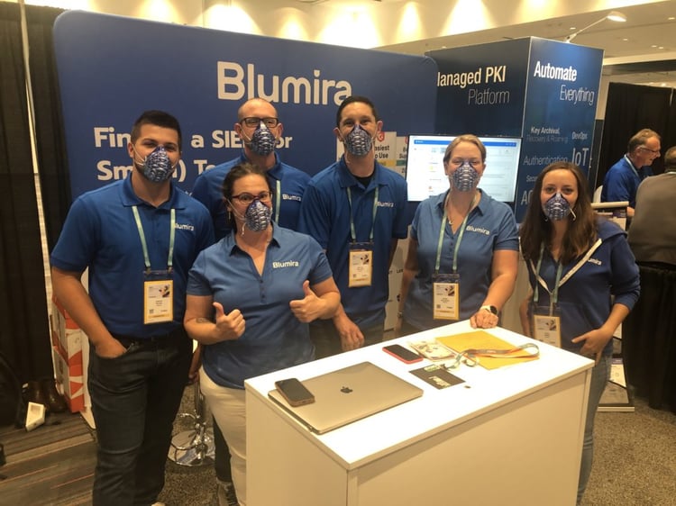 Blumira crew at RSA 2022