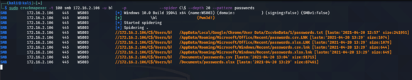 Network scan finds unsafe password storage