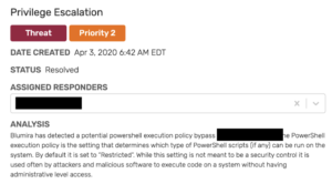 privilege escalation threat analysis