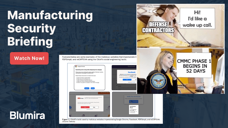 Video: Manufacturing Security Briefing