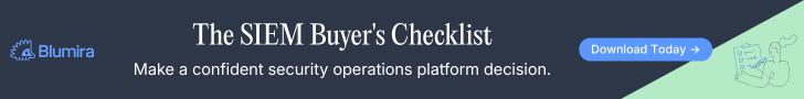 SIEM Buyer Checklist