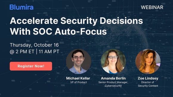 Accelerate Security Decisions With SOC Auto-Focus