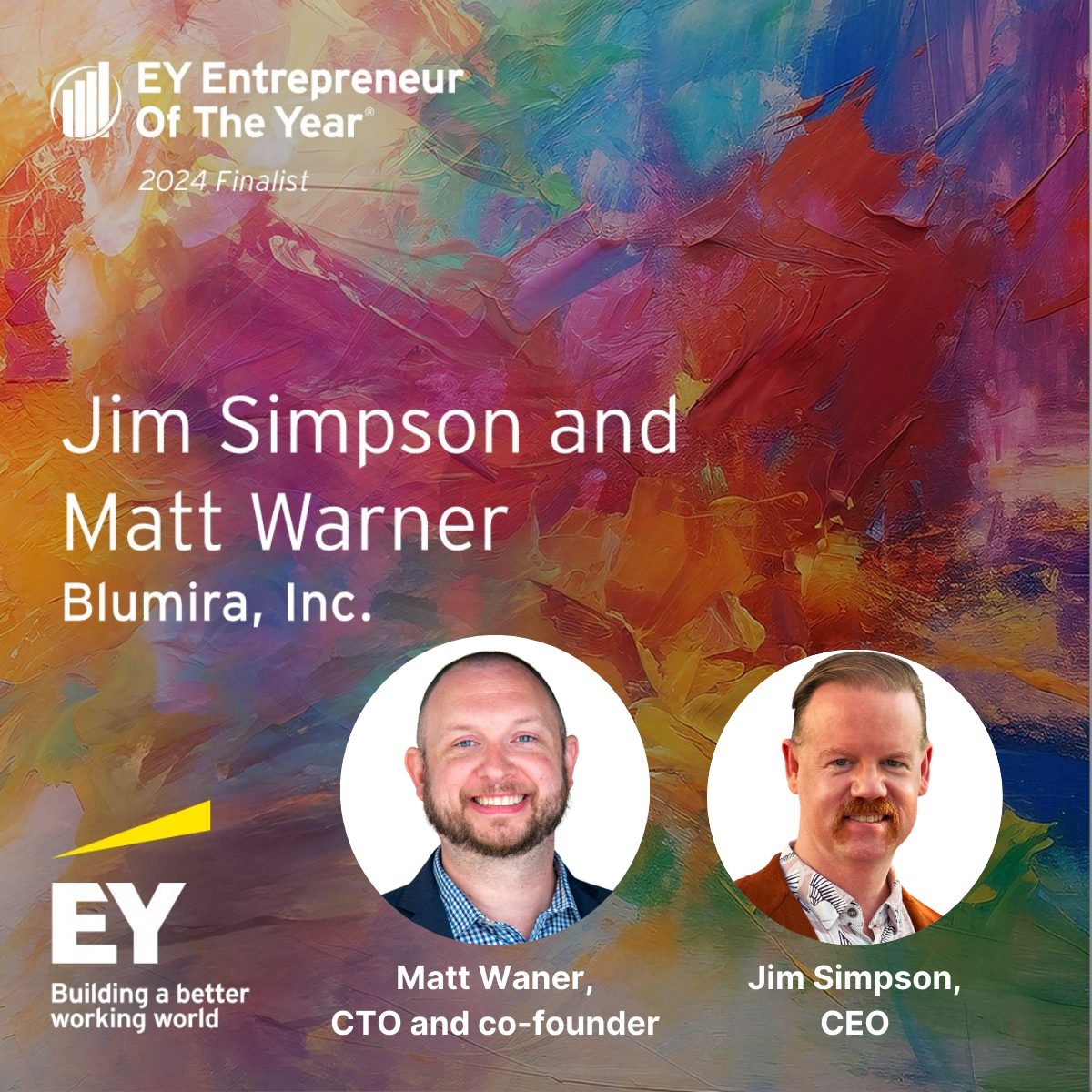 Jim Simpson and Matt Warner Nominated for Prestigious Entrepreneur Of The Year® 2024 Award