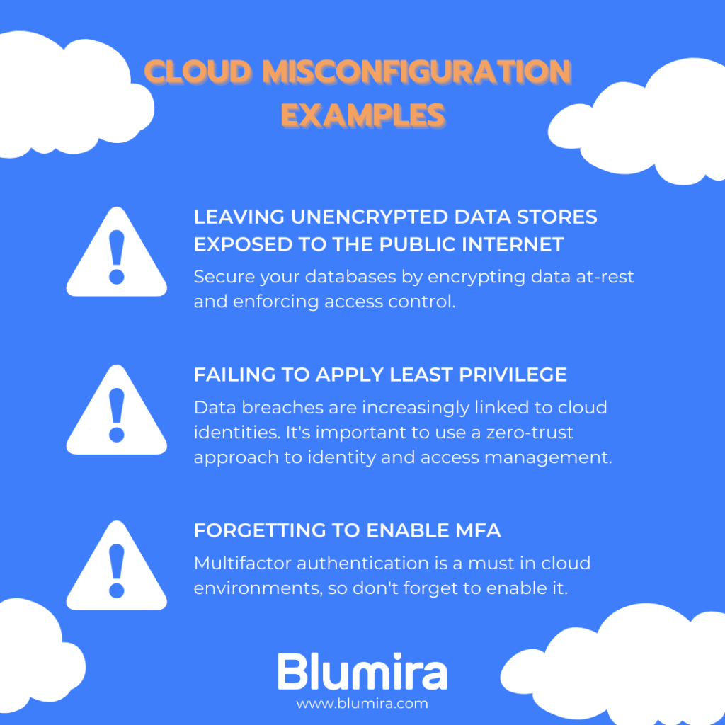 Cloud misconfiguration examples