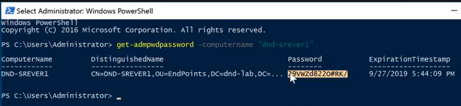 Show password with PowerShell