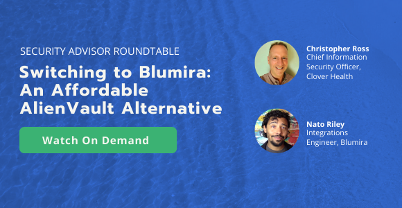 Switching to Blumira: An AlienVault Alternative