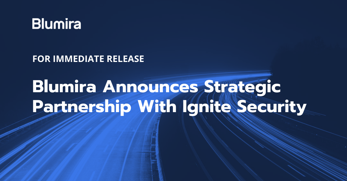 Ignite Security Partners with Blumira To Automate & Streamline Security Operations