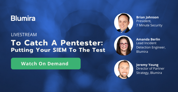 Watch On-Demand To Catch a Pentester