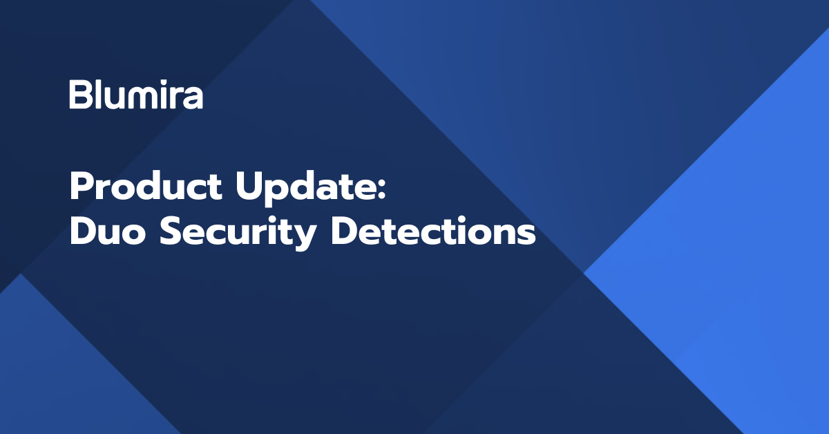 Product Update: Duo Detections 