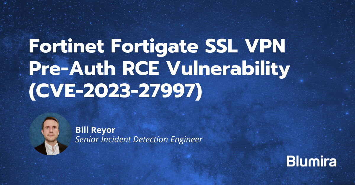 Fortinet Fortigate SSL VPN Pre-Auth RCE Vulnerability (CVE-2023-27997)