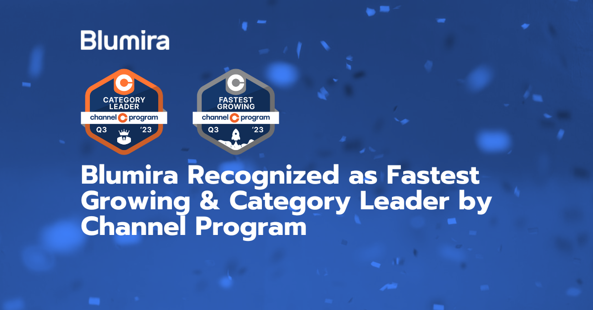 Blumira Recognized as Fastest Growing & Category Leader by Channel Program