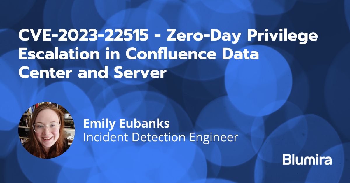 CVE-2023-22515 – Zero-Day Privilege Escalation in Confluence Data Center and Server