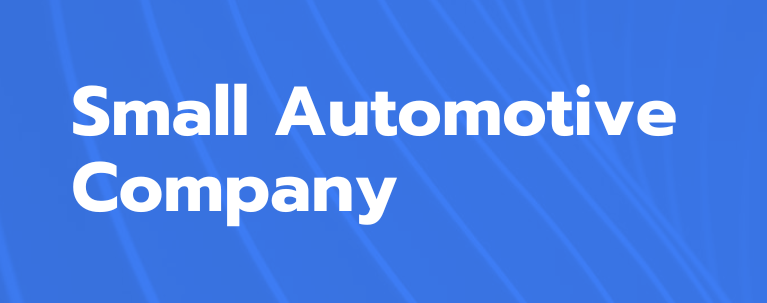Small Automotive Company