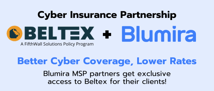 Blumira and Beltex Announce Strategic Partnership to Enhance Cybersecurity Insurance Offerings Through MSPs