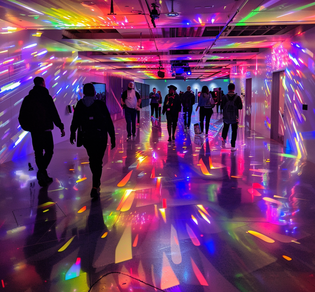 RSAC is not quite a rave - rainbow fantasy image